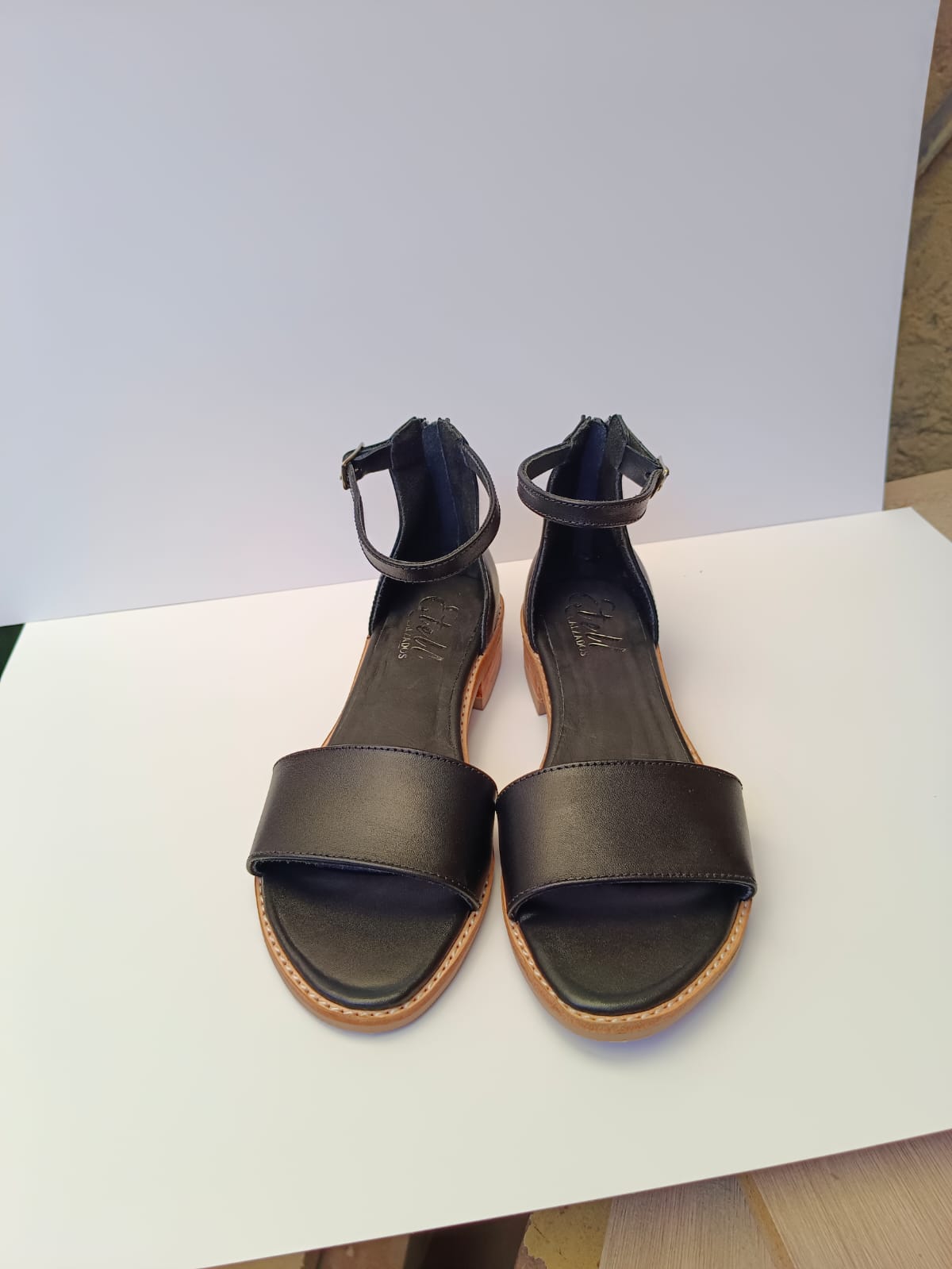 SANDALIAS SERRAJE PIEL 18606 MIA NEGRO